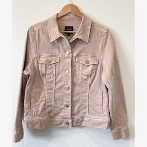 Liverpool Classic Jean Jacket / Size L / Dusty Pink